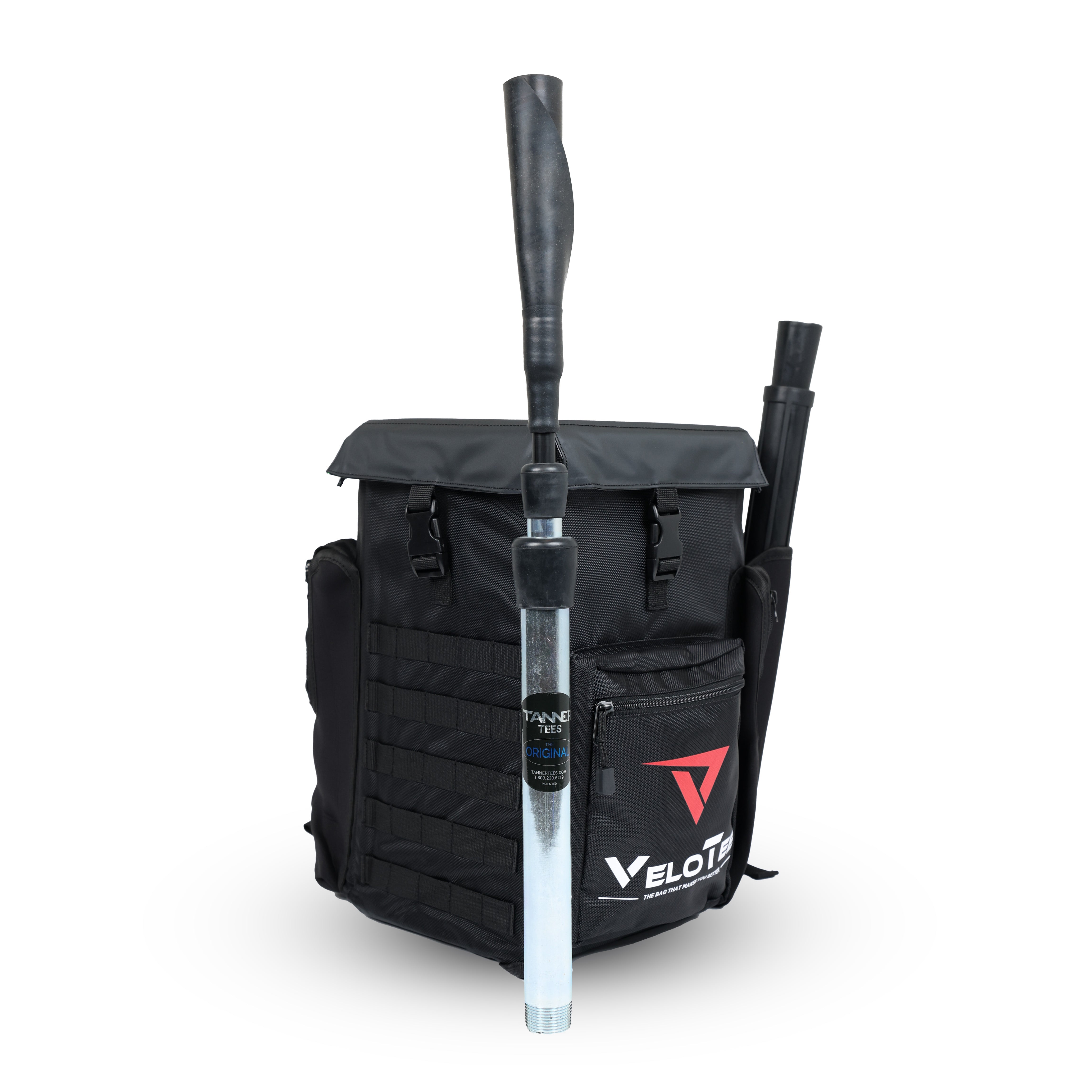 VeloTee 2.0 Pro Baseball & Softball Bag Bundle with TANNER TEE